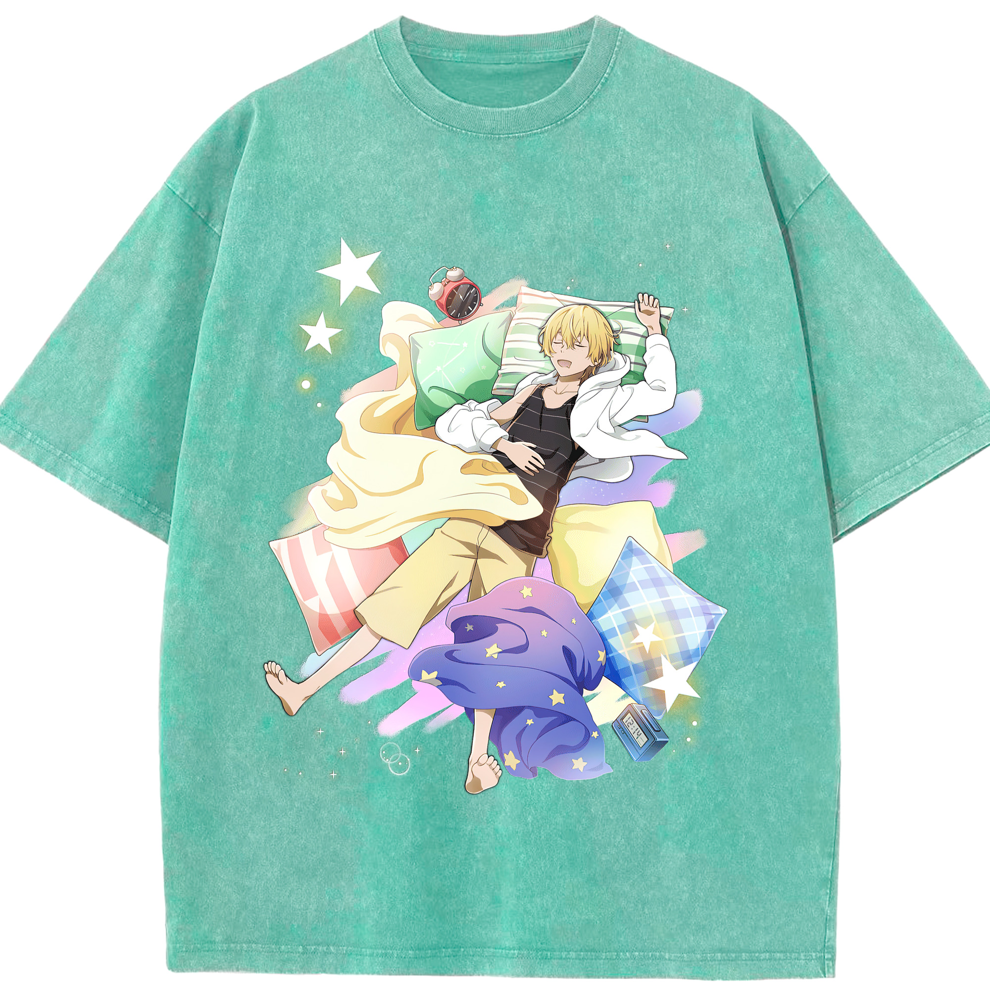 （画像用） 文豪ストレイドッグス Bungo Stray Dogs 綿100% ヴィンテージ風 半袖Tシャツ（フロントプリント）